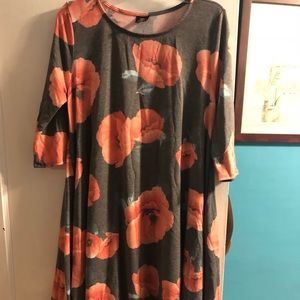 Agnes & Dora floral joplin dress